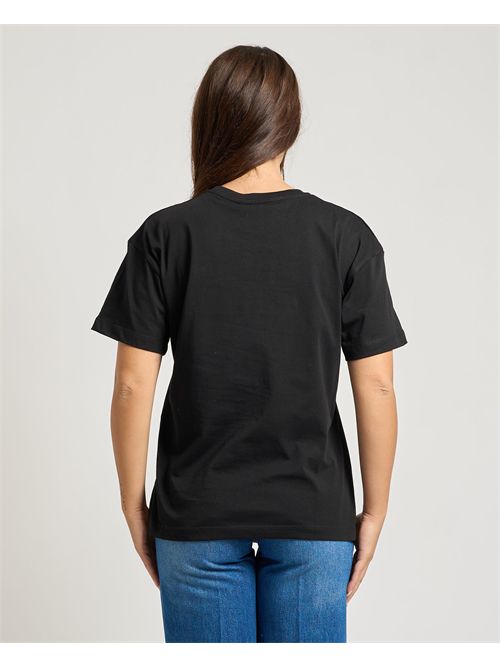 T-shirt donna Gaelle Paris con logo a fantasia GAELLE PARIS | GAABW07830NE01